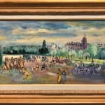 Jean Dufy (1888-1964), Caleche au Bois du Boulogne