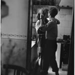 Elliott Erwitt, Wyoming (Train and car), 1954