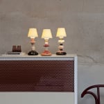 LLADRÓ, Sunflower Firefly Table Lamp. Ivory
