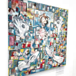Simon Kirk, British Artist, Painter with use of Poetry and text, Turner Art Perspective, Essex Art Gallery, Shenfield & Chelmsford