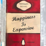 James mcqueen red penguin book red art happiness is expensive harland miller