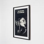 Mr Controversial Artist Silkscreen edition 'We're All Born Average Only A Few Become Unique' black & white print