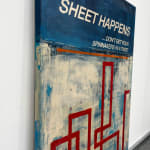 Mr Controversial, Artist, Sheet Happens, Blue, Red, Sailing, Turner Art Perspective, Essex Chelmsford Art Gallery