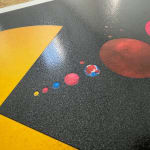 Joe Webb, Artist, End Game, Space Plants Collage, Pac Man, Silkscreen, Turner Art Perspective Gallery