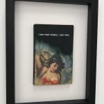 Artist Mr Controversial original book framed I don't make mistakes I Date them, Turner Art Perspective, Essex Chelmsford Art Gallery