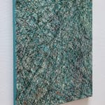 Albert Froling, Artist, It Might As Well Be Spring, 2020, Mixed Media on Cotton Canvas, Green, Abstract, Turner Art Perspective, Essex Art Gallery