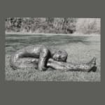Carol Peace, Artist, Leg Hug, Figurative Sculpture, Lying down, Turner Art Perspective, Essex Chelmsford Art Gallery