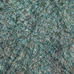 Albert Froling, Artist, It Might As Well Be Spring, 2020, Mixed Media on Cotton Canvas, Green, Abstract, Turner Art Perspective, Essex Art Gallery