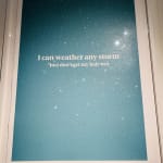 Mr Controversial, I Can Weather Any Storm, Aqua, Diamond Dust, Turner Art Perspective, Essex Chelmsford Art Gallery