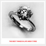 Mr Controversial, Valentines Day Collection, The Best Things In Life Aren't Free , Ring, Marriage, gift Love, Art, Turner Art Perspective, Essex Chelmsford Art Gallery