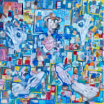 Simon Kirk, British Artist, Painter with use of Poetry and text, Turner Art Perspective, Essex Art Gallery, Shenfield & Chelmsford