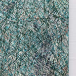 Albert Froling, Artist, It Might As Well Be Spring, 2020, Mixed Media on Cotton Canvas, Green, Abstract, Turner Art Perspective, Essex Art Gallery