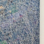 Albert Froling, Artist, When Your Lover Has Gone, 2024, Mixed Media on Canvas, Blue, Green, Abstract, Turner Art Perspective, Essex Art Gallery