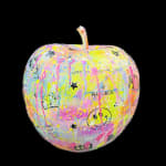 Kirstie Paints, Large Graffiti Apple, Colour, Spray Paint, Artist, Turner Art Perspective, Essex, Chelmsford Art Gallery