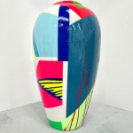 Dan Baldwin, Artist, Earthenware Fragmented Landscape II, Pot, Vase, Essex, Chelmsford Art Gallery , Turner Art Perspective