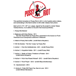 Nadya Tolokonnikova, Pussy Riot Actions in Russia 2011-2014 Portfolio, 2024