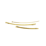 architectural brooch - japanese lines - in 18 kt Fairtrade Gold by architectural jewellery artist Ute Decker