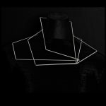 architectural jewellery – articulation statement necklace - in recycled silver by architectural jewellery artist Ute Decker