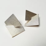 ointed infinity chaos - in 100% recycled silver by geometric jewellery artist Ute Decker