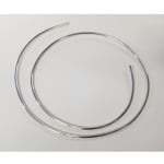 Tribal neck cuff – in recycled silver by modern tribal jewellery artist Ute Decker