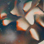 abstract spray painting