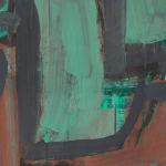 detail of abstract painting