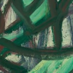 detail of gestural abstract painting