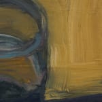 detail of painting of a cup