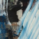 detail of gestural abstract painting
