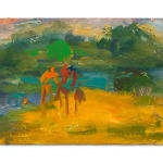 gestural abstract painting