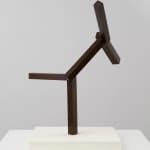 brown metal sculpture