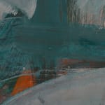 detail of gestural abstract painting
