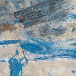 gestural abstract painting
