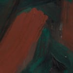 detail of gestural abstract painting