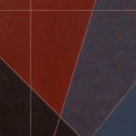 detail of geometric abstract painting