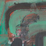 detail of abstract painting