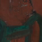 detail of gestural abstract painting