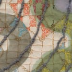 abstract work on canvas