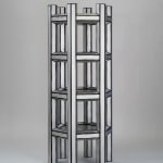 Tijs Gilde (Studio Guilty), Triple column tube vase GRANITE, 2023