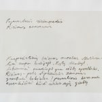 Laura Garbštienė, Aklos žinutės / Blind messages, 2005
