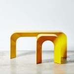Sho Ota, Side table / stool #2 from Surfaced series / mažas stalelis , 2019