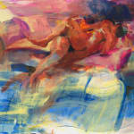 Celia Paul, Kate in a Starry Landscape, 2025