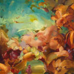 Celia Paul, Kate in a Starry Landscape, 2025
