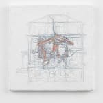 Do Ho Suh, ScaledBehaviour_painting(HomeWithinHome_elevation_B_01), 2025
