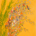 NS Harsha, A birth and its chanced panicle, 2024