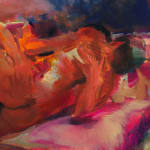 Celia Paul, Kate in a Starry Landscape, 2025