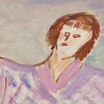 Milton Avery, Sally by the Sea, 1962