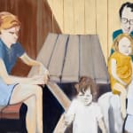 Chantal Joffe, Backyard, 2025