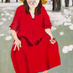 Celia Paul, Kate in a Starry Landscape, 2025