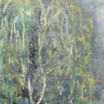 Celia Paul, Sunlight on Weeping Birch, 2023